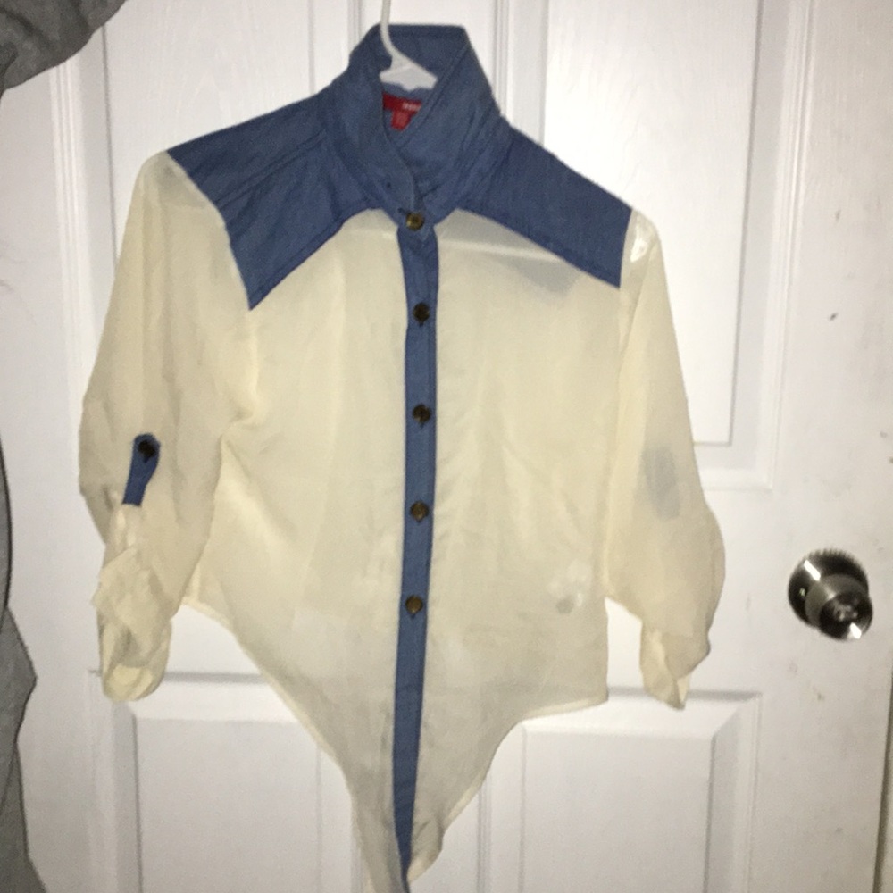 Cover up tie shirt
